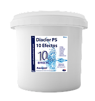 Хлорные таблетки Diaclor PS 10 EFECTOS ATC по 200 г 1 кг