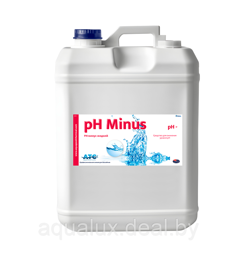 PH MINUS жидкий ATC для снижения рН 25 кг - фото 1 - id-p226663036