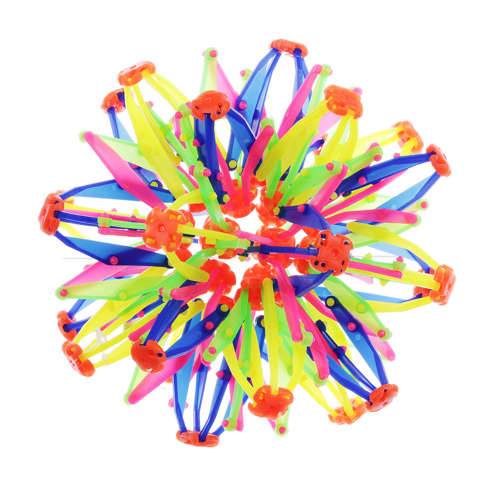 Игрушка в виде шара-трансформера, PP, 14см, разноцветная - фото 1 - id-p226663269