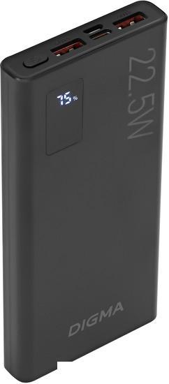 Внешний аккумулятор Digma DGPF10A 10000mAh (черный) - фото 4 - id-p226410757