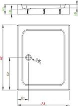 Душевой поддон Radaway Laros D Compact 120x90 [SLD91217-01], фото 2