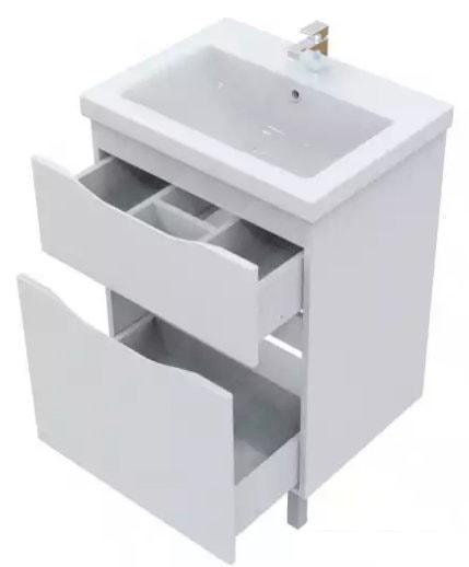 Мебель для ванных комнат АВН Тумба с умывальником Латтэ 60 41.36 (1) - фото 2 - id-p226578485