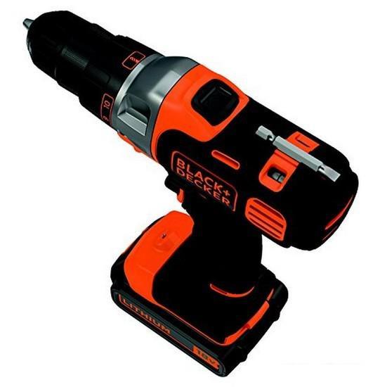 Дрель-шуруповерт Black & Decker MT218K - фото 2 - id-p226408926