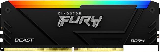 Оперативная память Kingston FURY Beast RGB 2x16ГБ DDR4 3200 МГц KF432C16BB2AK2/32, фото 2