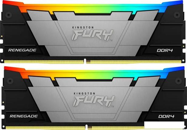 Оперативная память Kingston FURY Renegade RGB 2x32ГБ DDR4 3600 МГц KF436C18RB2AK2/64, фото 2