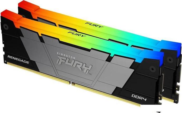 Оперативная память Kingston FURY Renegade RGB 2x32ГБ DDR4 3600 МГц KF436C18RB2AK2/64, фото 2