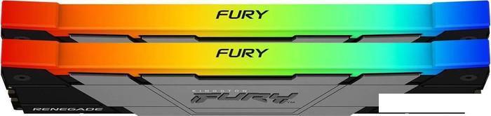 Оперативная память Kingston FURY Renegade RGB 2x32ГБ DDR4 3600 МГц KF436C18RB2AK2/64, фото 2