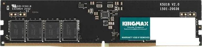 Оперативная память Kingmax 8ГБ DDR5 4800 МГц KM-LD5-4800-8GS, фото 2