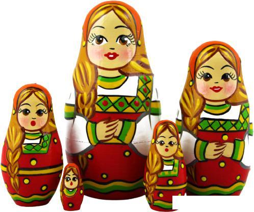 Развивающая игра Брестская Фабрика Сувениров Девушка в восточном славянском традиционном костюме (на - фото 2 - id-p225738829