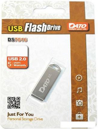 USB Flash Dato DS7016 64GB (серебристый), фото 2