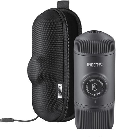 Ручная кофеварка WACACO Nanopresso Grey + Case