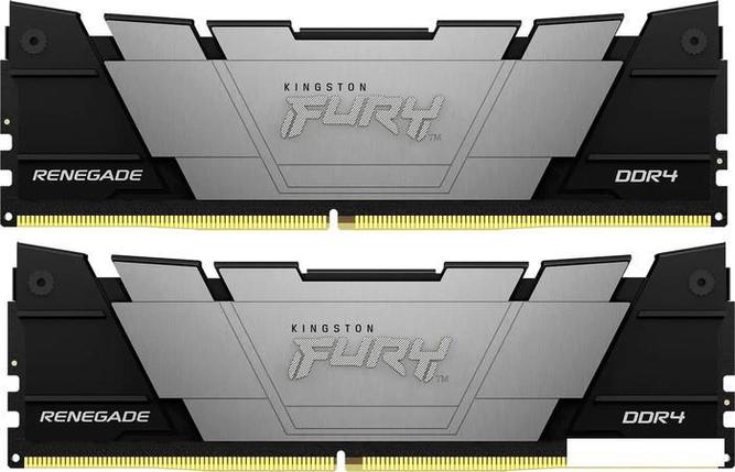 Оперативная память Kingston FURY Renegade 2x32ГБ DDR4 3600 МГц KF436C18RB2K2/64, фото 2