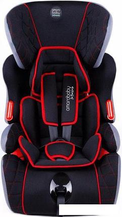 Детское автокресло Amarobaby Big trip AB212006BTChK/09 (черный/красный), фото 2