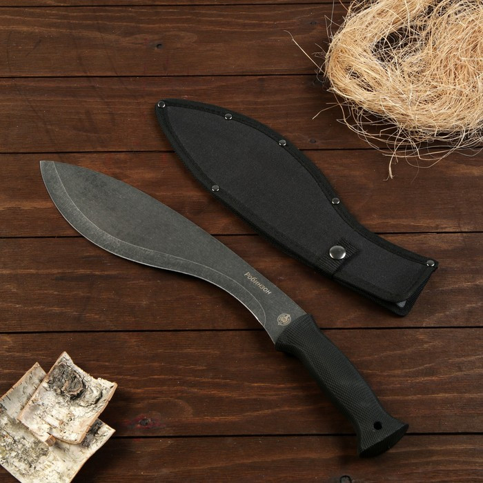Нож-кукри "Робинзон" сталь - 420, рукоять - пластик, 45 см - фото 1 - id-p226667878