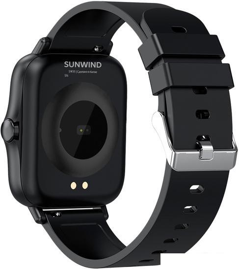 Умные часы SunWind SW35 (черный) - фото 4 - id-p226409913