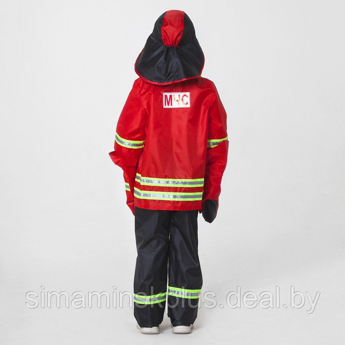 Карнавальный костюм "Пожарная охрана", 5-7 лет - фото 3 - id-p226667025