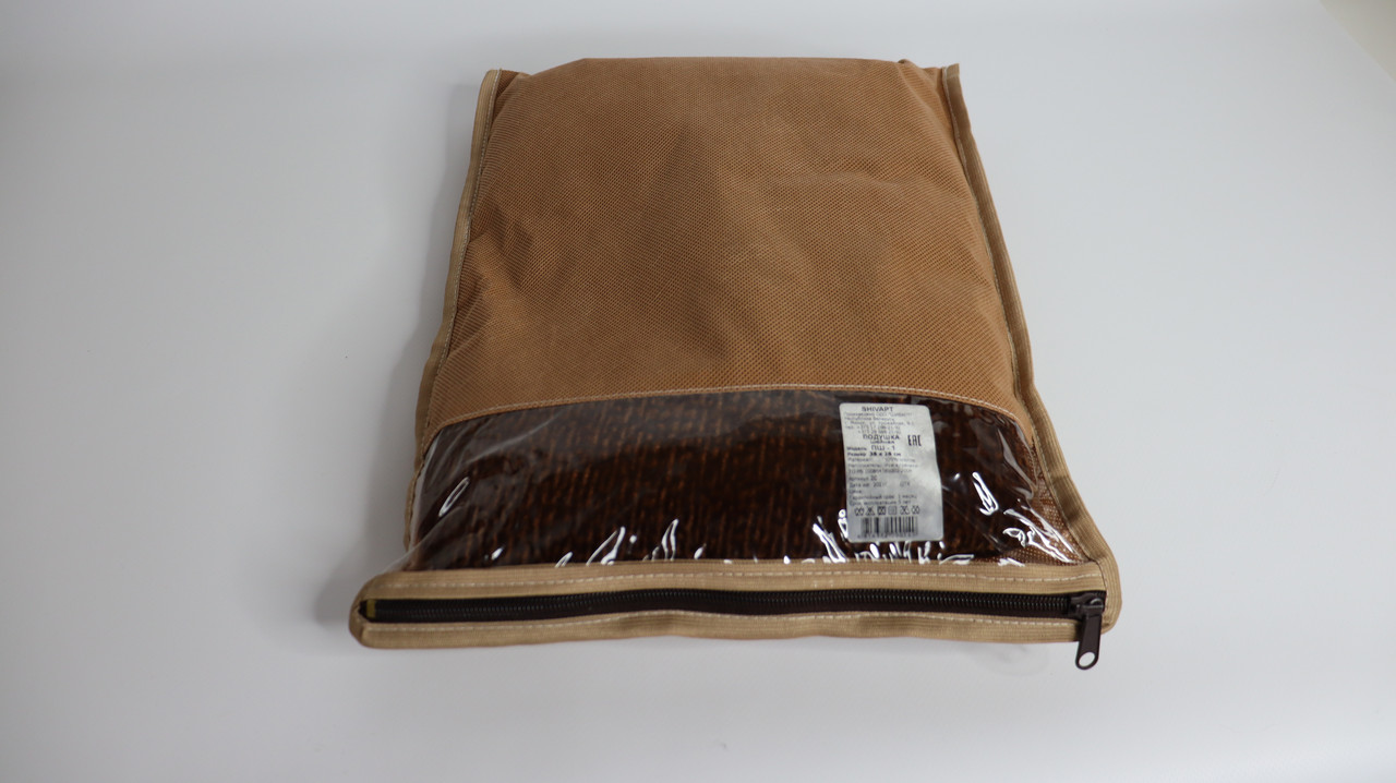 Подушка для шеи из гречневой лузги 38x28 - фото 2 - id-p226649092