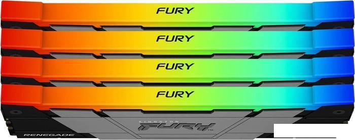 Оперативная память Kingston FURY Renegade RGB 4x8ГБ DDR4 3200 МГц KF432C16RB2AK4/32, фото 2