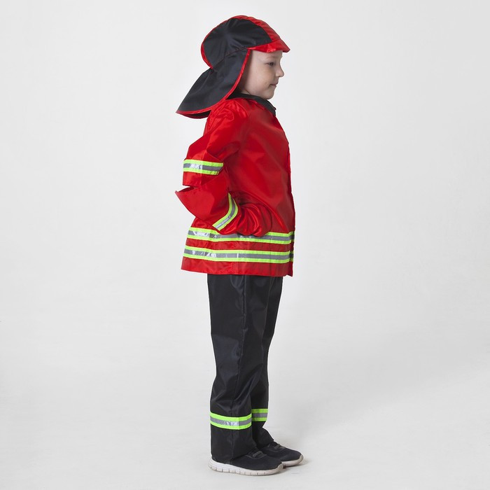 Карнавальный костюм "Пожарная охрана", 5-7 лет - фото 2 - id-p226668159