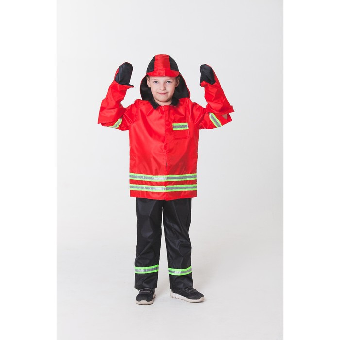 Карнавальный костюм "Пожарная охрана", 5-7 лет - фото 5 - id-p226668159