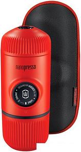 Ручная кофеварка WACACO Nanopresso Lava Red + Case