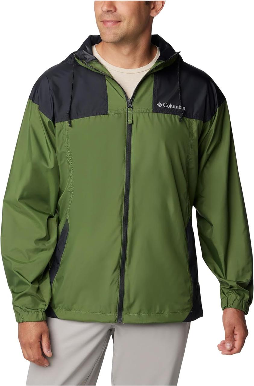 Куртка ветрозащитная мужская Columbia Flash Challenger Windbreaker зеленый 1988731-352 - фото 1 - id-p225086225