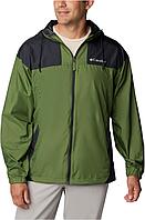 Куртка ветрозащитная мужская Columbia Flash Challenger Windbreaker зеленый 1988731-352