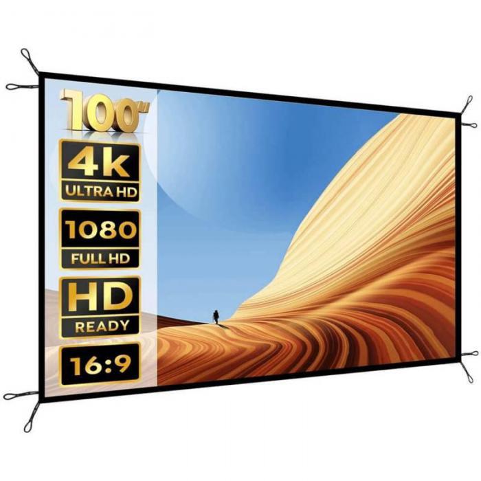 Экран Yaber Projector Screen YS-100F CBK01228 - фото 1 - id-p225598435