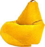 Кресло-мешок Sled Велюр 110x110x160 (апельсин)