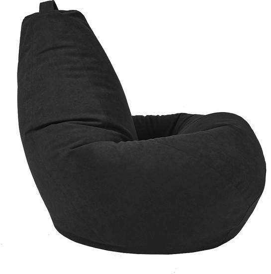 Кресло-мешок Sled Велюр 100x100x145 (черный) - фото 3 - id-p225572540