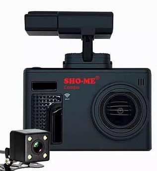 Автомобильный видеорегистратор SHO-ME COMBO NOTE WIFI DUO с парковочной камерой заднего вида
