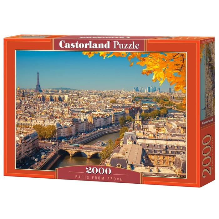 Пазл «Париж с высоты», 2000 элементов - фото 1 - id-p226668321