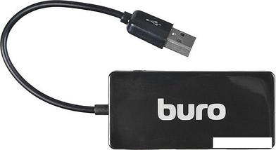 USB-хаб Buro BU-HUB4-U2.0-Slim, фото 2