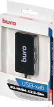 USB-хаб Buro BU-HUB4-U2.0-Slim, фото 2