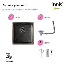 Кухонная мойка IDDIS Edifice EDI44G0i77, фото 3