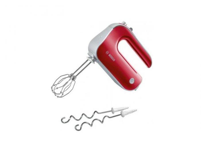 Кухонный электрический миксер ручной бытовой для теста BOSCH MFQ 40303 красный - фото 1 - id-p226451435
