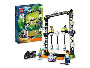 Конструктор Lego City Stuntz Испытание нокдаун 117 дет. 60341
