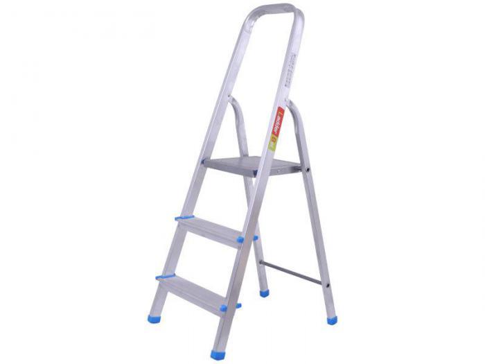 Стремянка LadderBel 3 ступени Aluminum