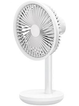 Вентилятор от USB Xiaomi Mi Solove F5 Table-Top Rotary Fan 4000mAh 3 Speed USB Type-C White