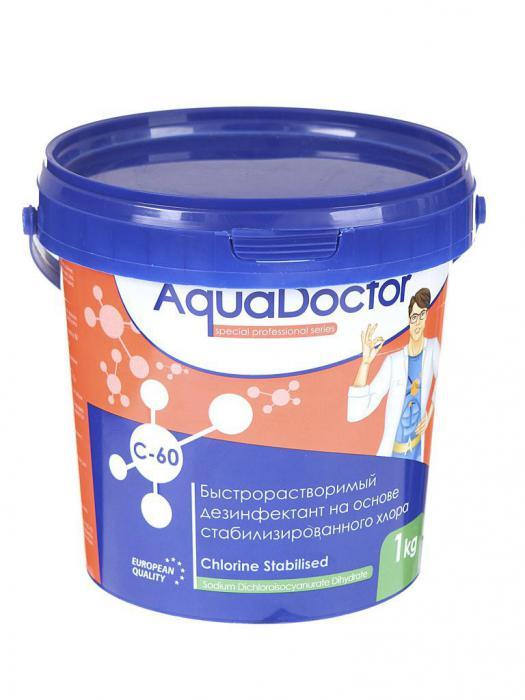 Быстрорастворимый хлор AquaDoctor 1kg AQ15540 - фото 1 - id-p226650465
