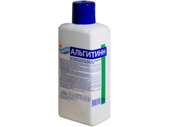 Жидкость для борьбы с водорослями Маркопул-Кэмиклс Альгитинн 1л М04 средство препарат