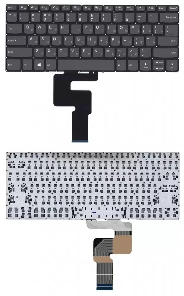 Клавиатура для ноутбука Lenovo Yoga 520-14IKB, 720-15IKB, черная - фото 1 - id-p226668813