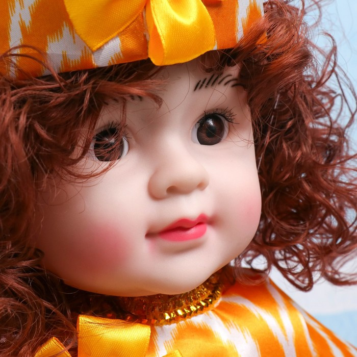 Кукла в национальном узбекском наряде 60см, микс - фото 4 - id-p226668903