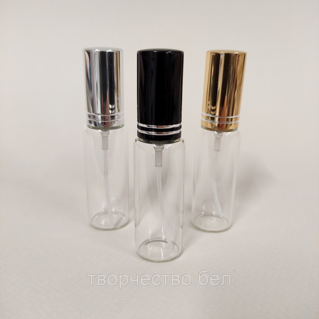 Флакон атомайзер для парфюмерии , 10 мл Черная крышка - фото 2 - id-p226668684