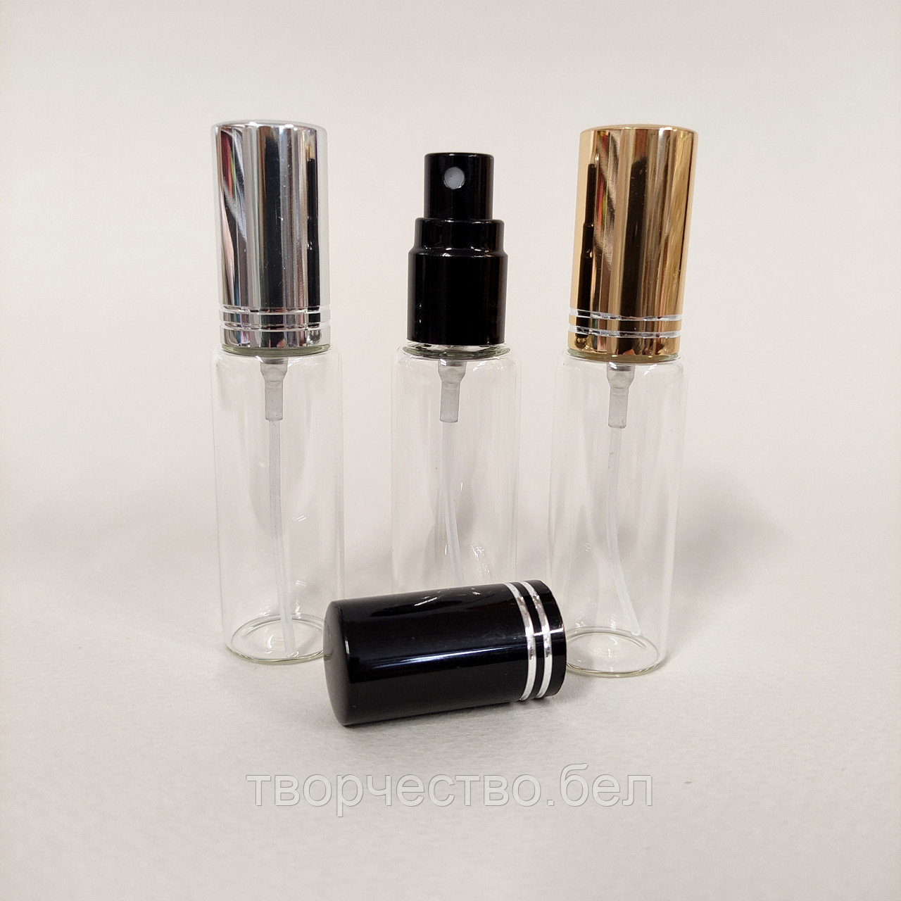 Флакон атомайзер для парфюмерии , 10 мл Черная крышка - фото 3 - id-p226668684