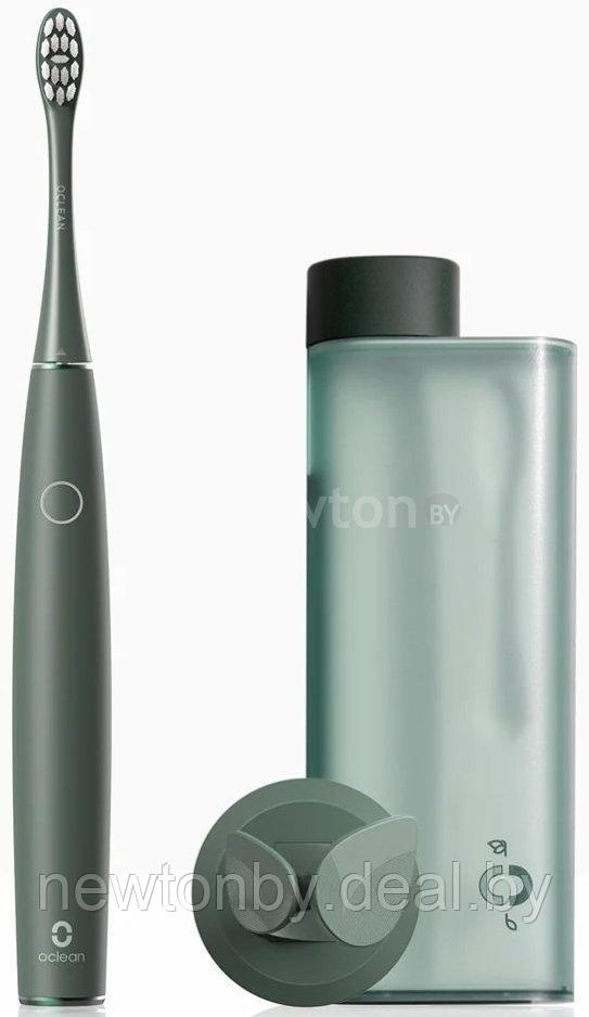 Электрическая зубная щетка Oclean Air 2T Sonic Toothbrush (зеленый) - фото 1 - id-p226669576