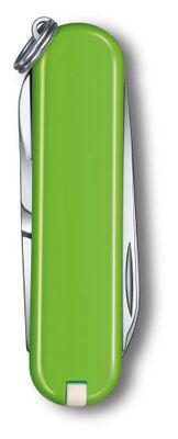 Складной нож Victorinox Classic Smashed Avocado, функций: 7, 58мм, коробка картонная [0.6223.43g] - фото 3 - id-p224143929