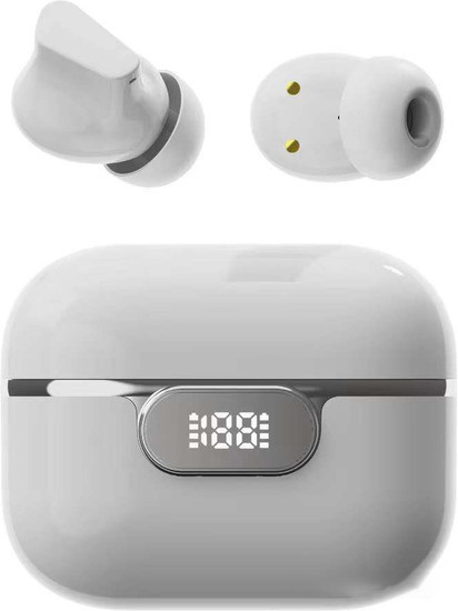 Беспроводные наушники Venso VT-807 (белые) (внутриканальные, портативные, Bluetooth 5.1, 10-25000 Гц, быстрая - фото 1 - id-p226643192
