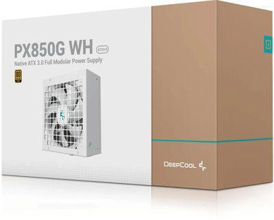 Блок питания DeepCool PX850G WH Gen.5, 850Вт, 120мм, белый, retail [r-px850g-fc0w-eu] - фото 9 - id-p224789230