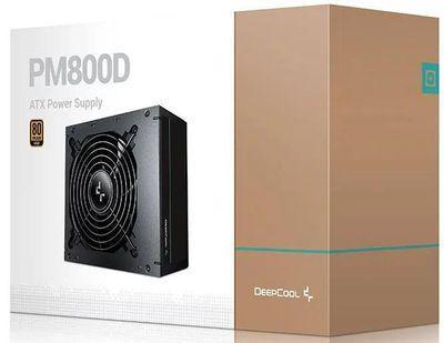 Блок питания DeepCool PM800D, 800Вт, 120мм, черный, retail [r-pm800d-fa0b-eu] - фото 7 - id-p224789434